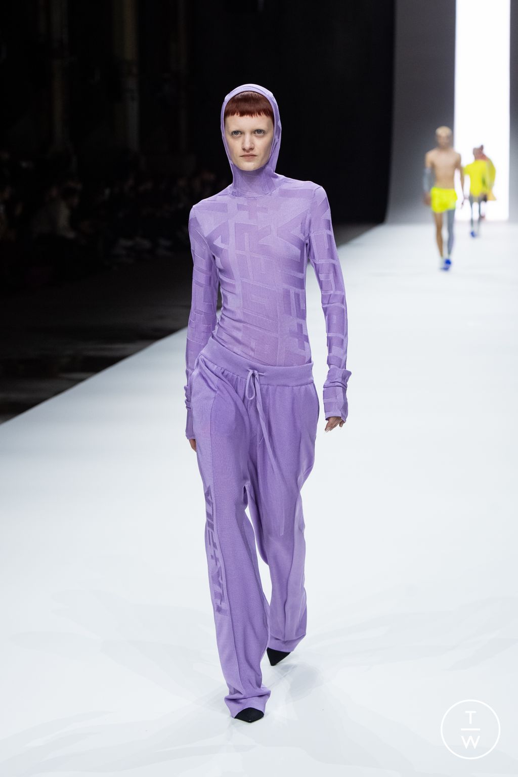 Fashion Week London Spring/Summer 2023 look 28 from the Haider Ackermann collection womenswear
