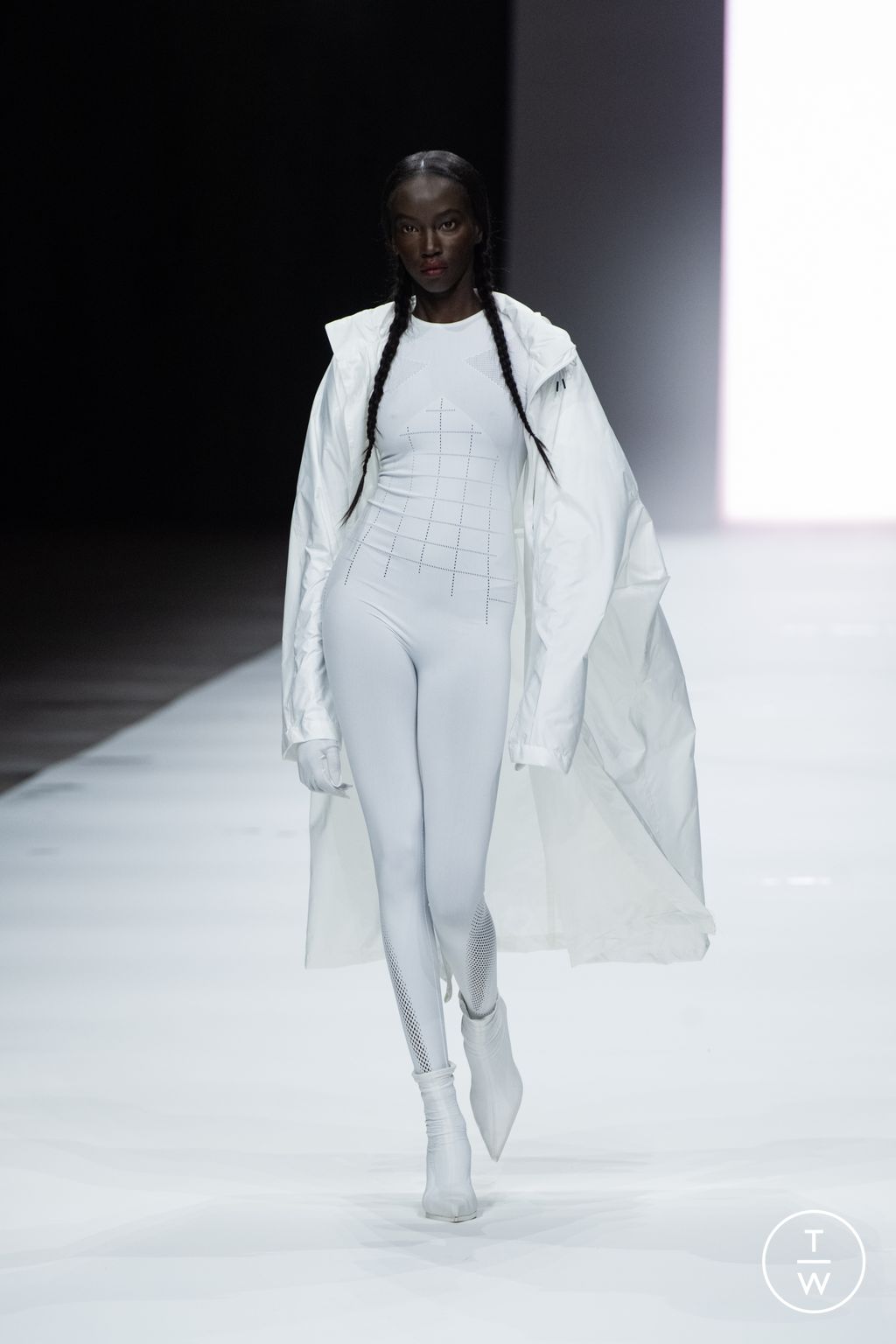 Fashion Week London Spring/Summer 2023 look 45 from the Haider Ackermann collection womenswear