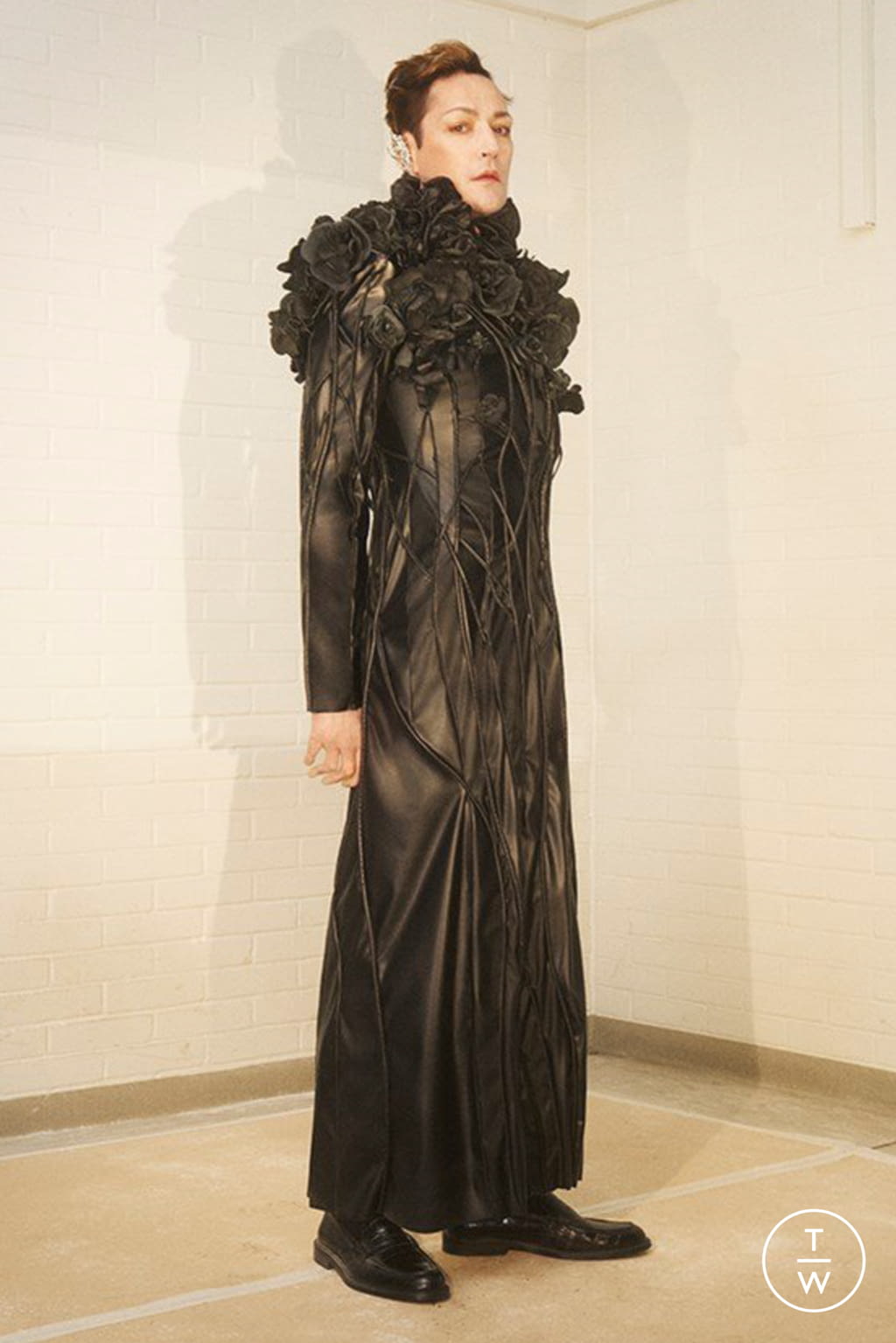 Fashion Week Milan Fall/Winter 2021 look 1 from the Han Kjobenhavn collection menswear