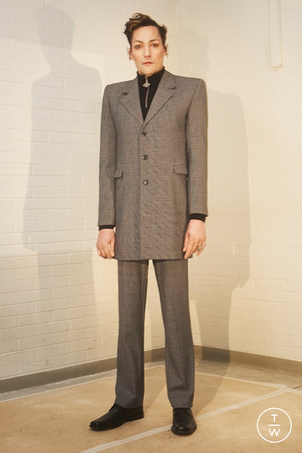 Fashion Week Milan Fall/Winter 2021 look 6 de la collection Han Kjobenhavn menswear