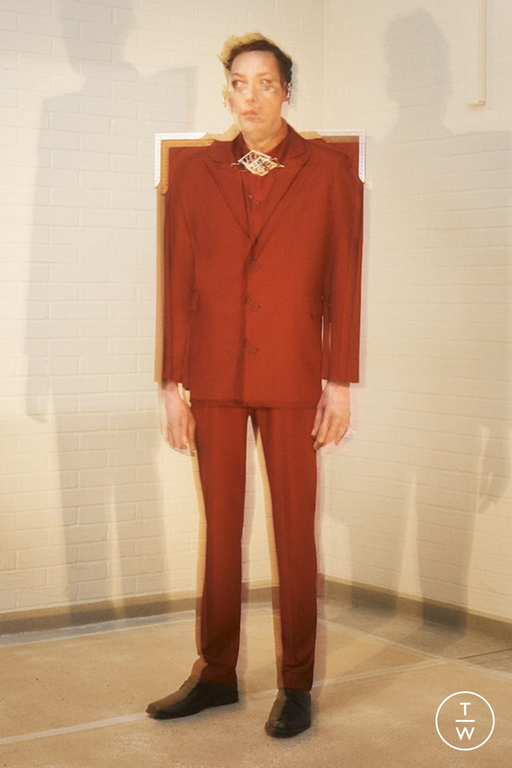 Fashion Week Milan Fall/Winter 2021 look 11 from the Han Kjobenhavn collection menswear