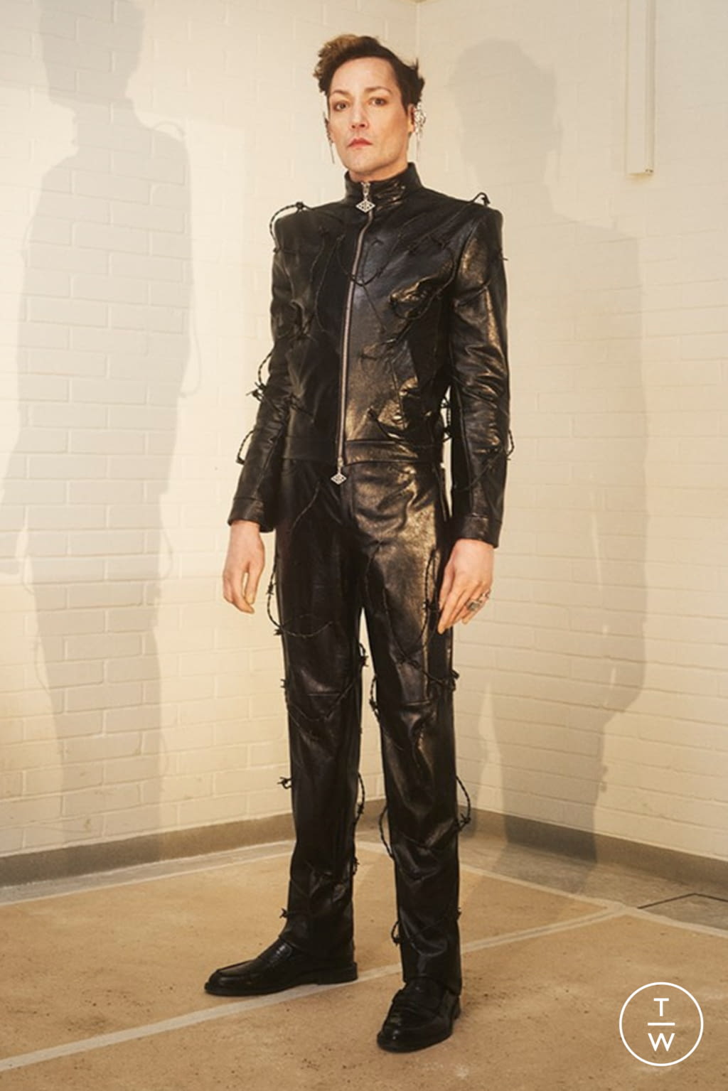 Fashion Week Milan Fall/Winter 2021 look 16 from the Han Kjobenhavn collection menswear