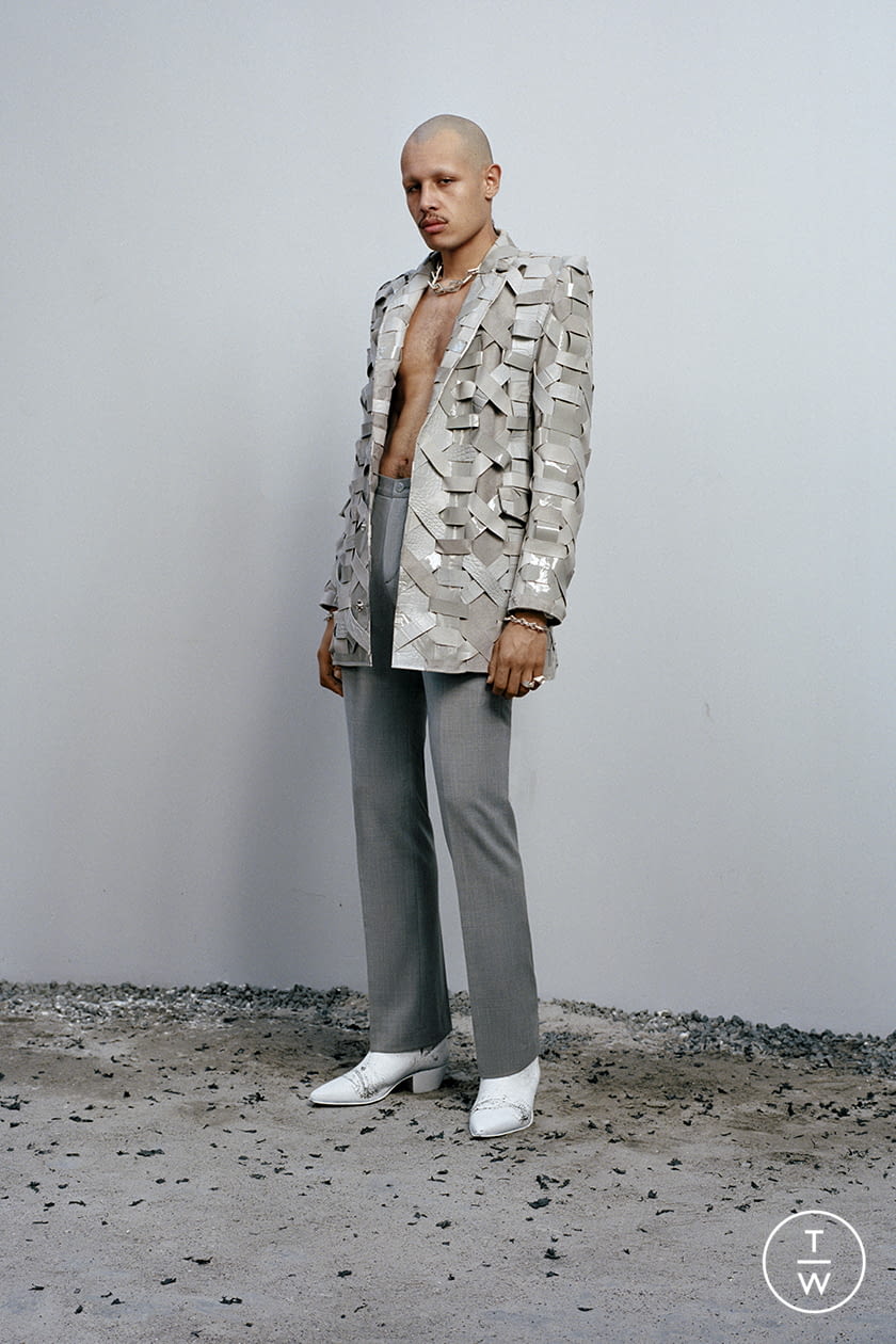 Fashion Week Milan Spring/Summer 2022 look 9 from the Han Kjobenhavn collection menswear