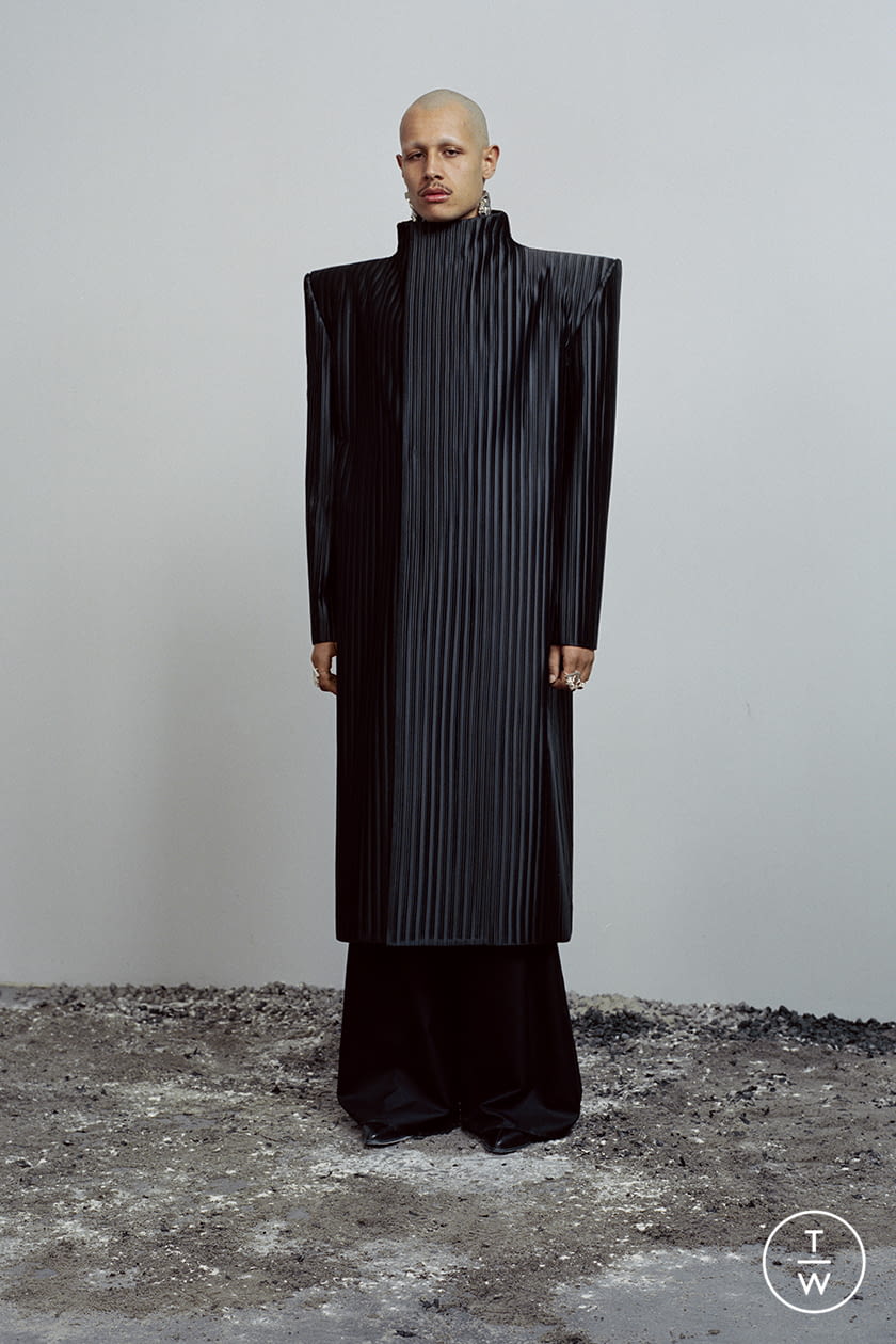 Fashion Week Milan Spring/Summer 2022 look 13 from the Han Kjobenhavn collection menswear