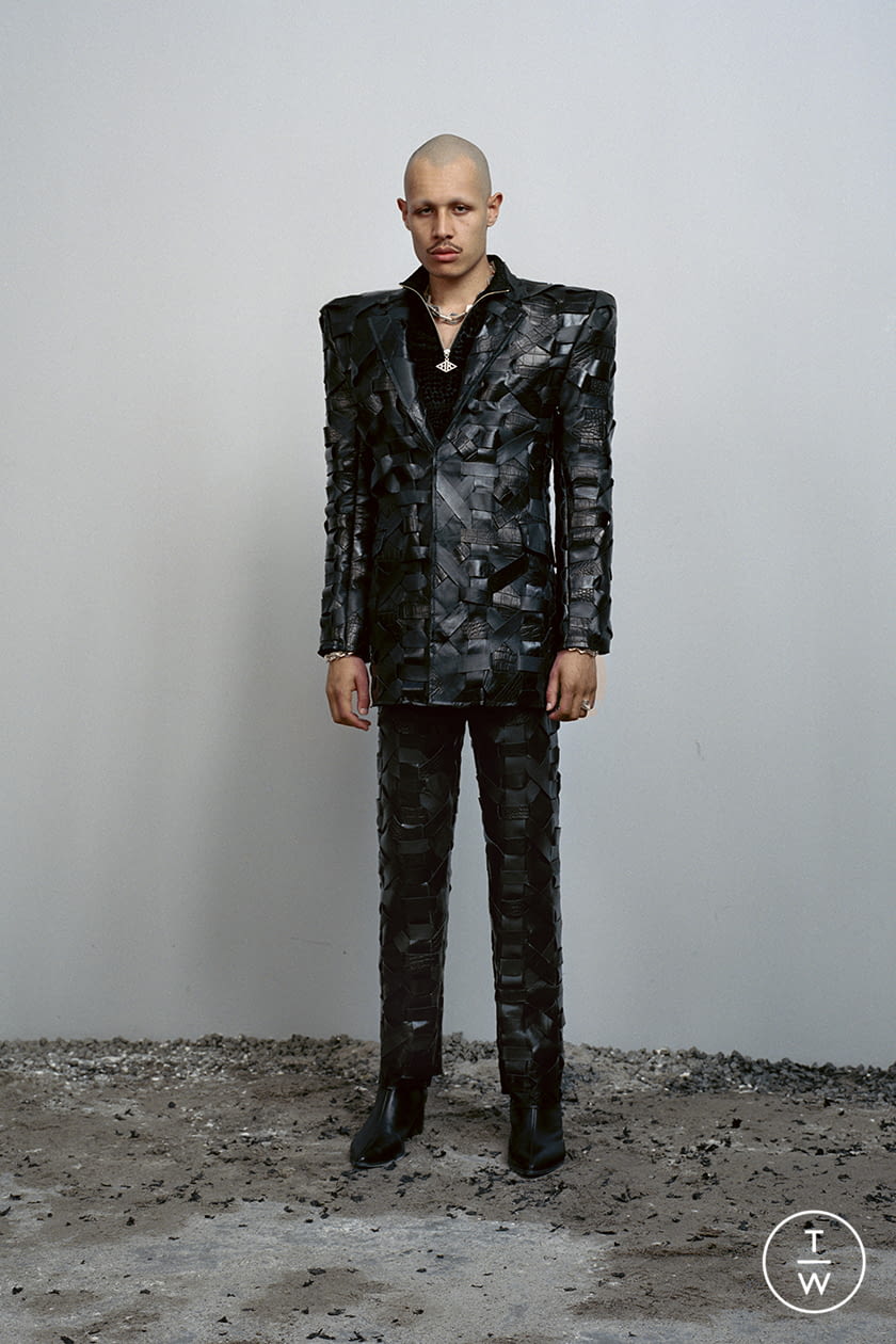 Fashion Week Milan Spring/Summer 2022 look 22 from the Han Kjobenhavn collection 男装