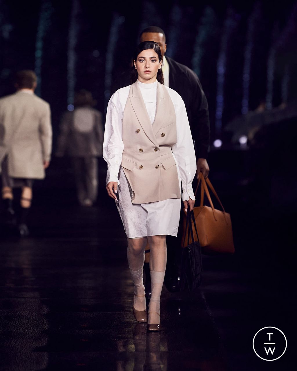 Fashion Week Milan Spring/Summer 2023 look 25 from the Boss collection 女装
