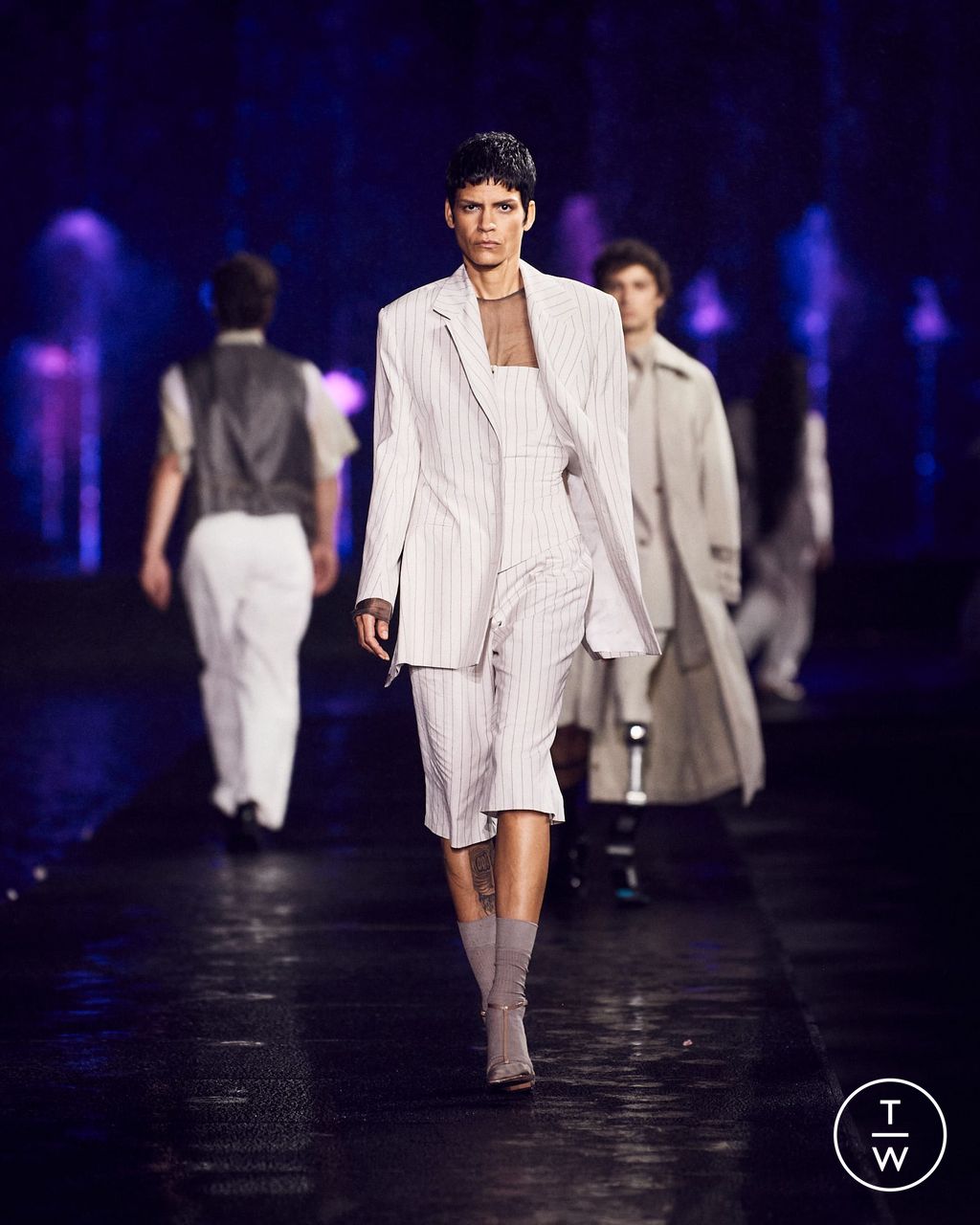 Fashion Week Milan Spring/Summer 2023 look 33 from the Boss collection 女装