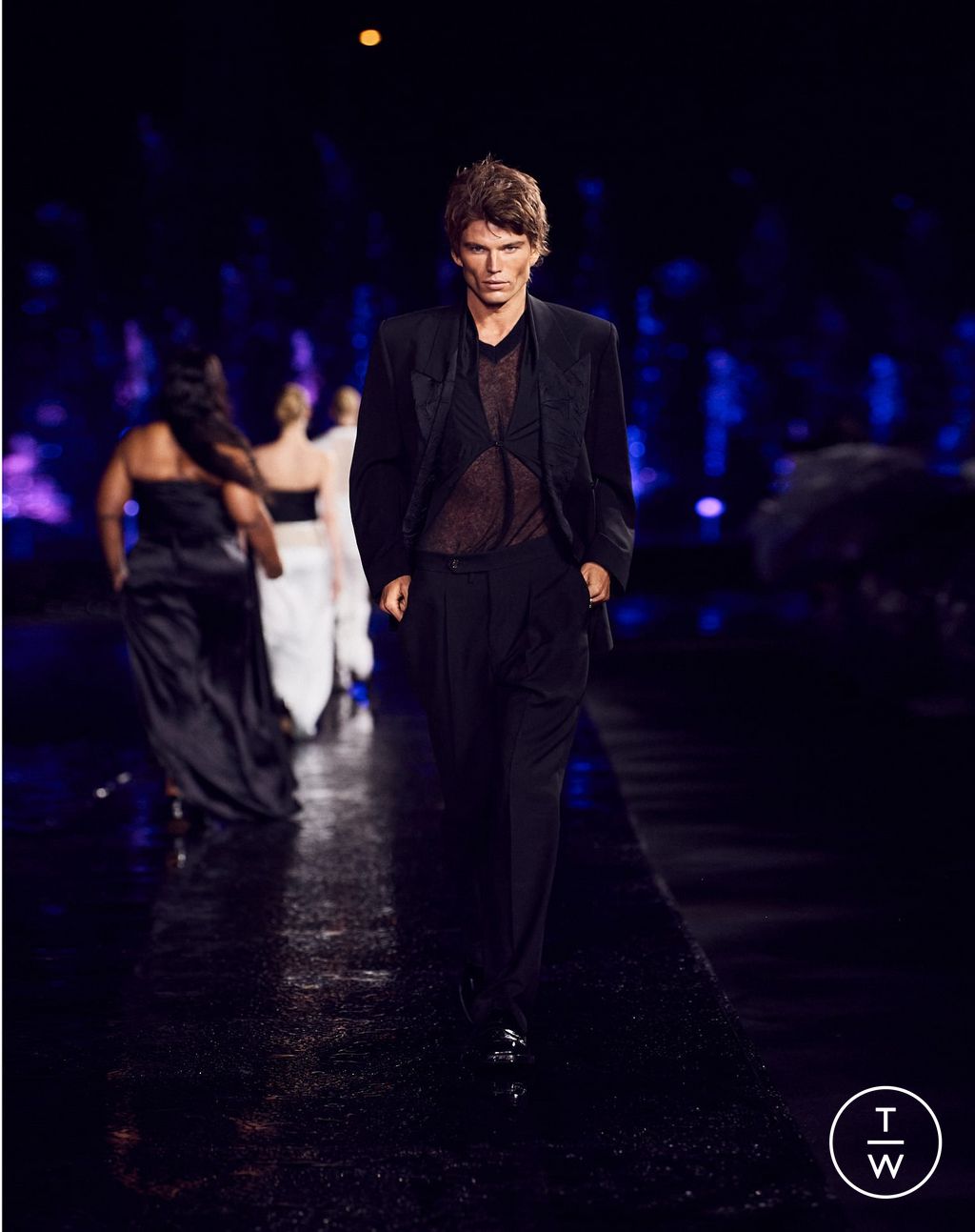 Fashion Week Milan Spring/Summer 2023 look 66 from the Boss collection 女装