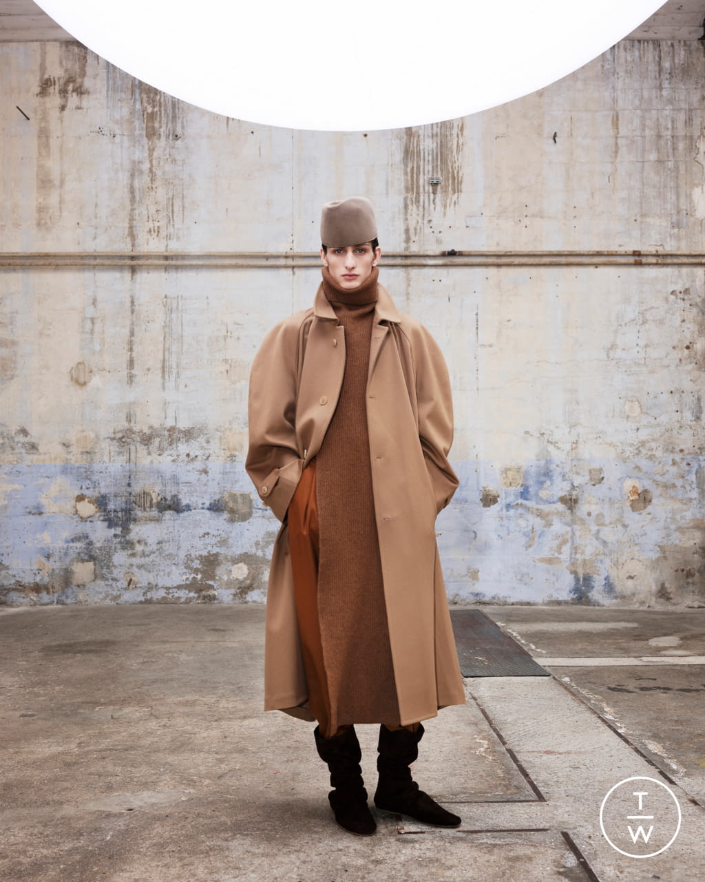 Fashion Week Paris Fall/Winter 2021 look 4 de la collection Hed Mayner menswear