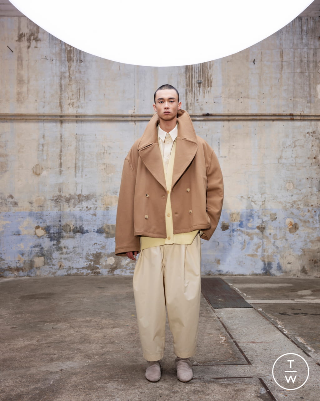 Fashion Week Paris Fall/Winter 2021 look 15 from the Hed Mayner collection menswear