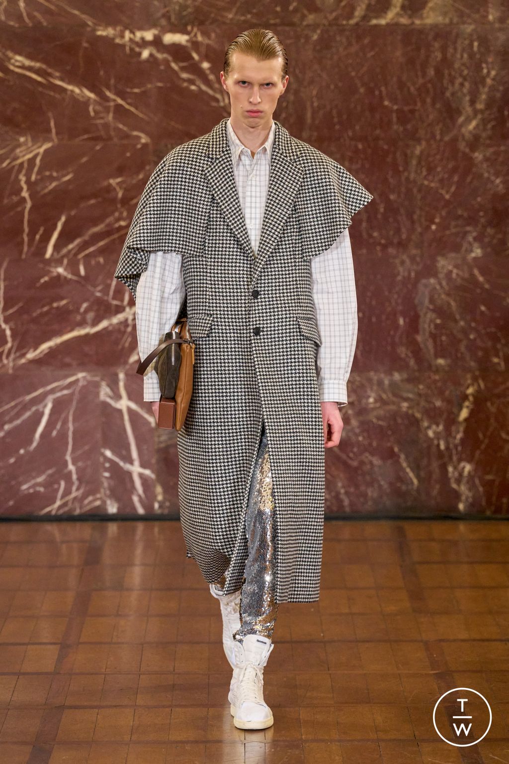 Fashion Week Florence - Pitti Fall/Winter 2026 look 1 from the Hed Mayner collection menswear