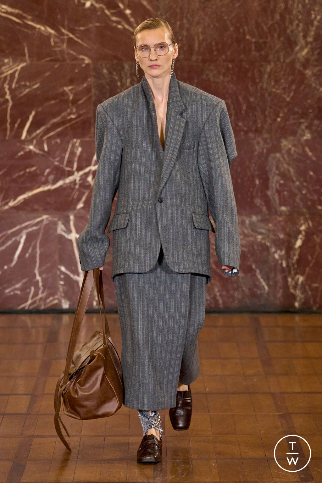 Fashion Week Florence - Pitti Fall/Winter 2026 look 19 from the Hed Mayner collection menswear