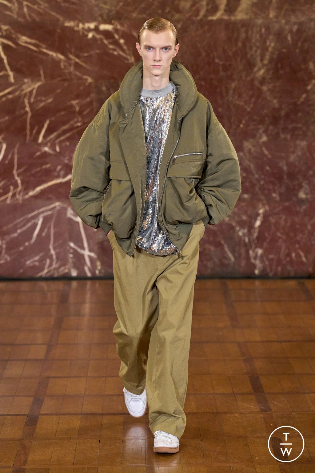 Fashion Week Florence - Pitti Fall/Winter 2026 look 23 from the Hed Mayner collection menswear
