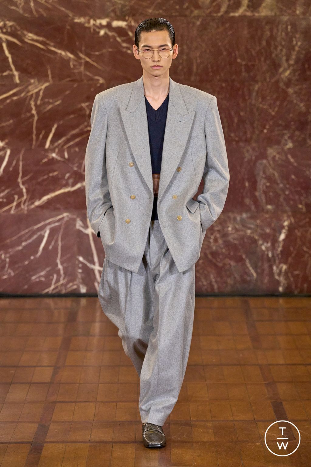 Fashion Week Florence - Pitti Fall/Winter 2026 look 27 de la collection Hed Mayner menswear