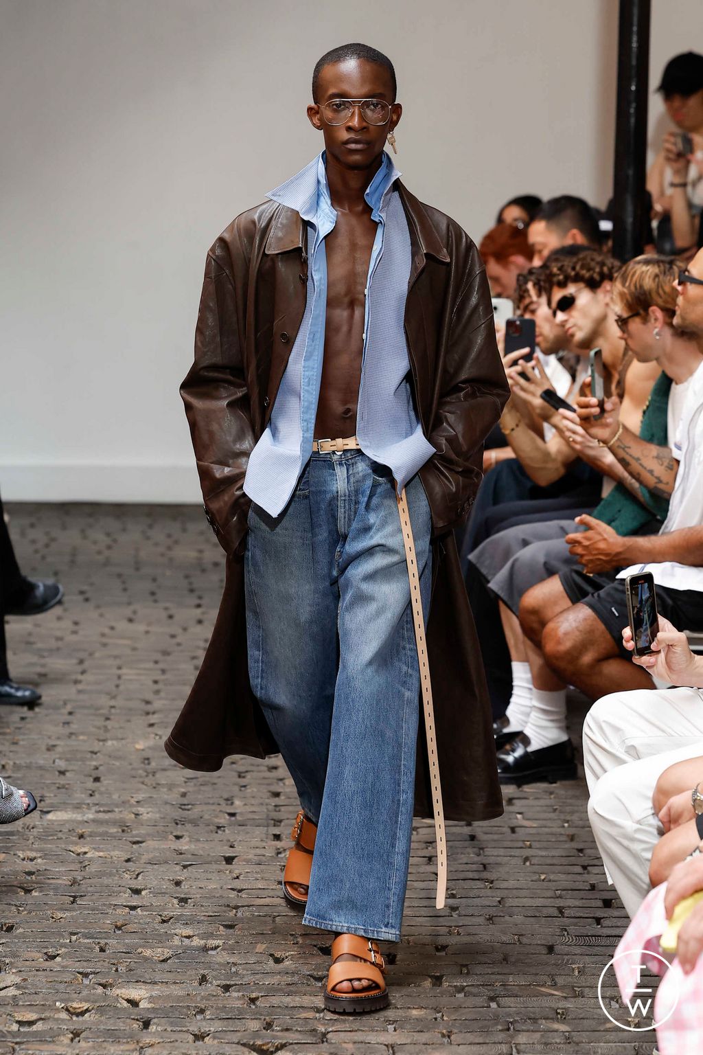 Fashion Week Paris Spring/Summer 2024 look 31 from the Hed Mayner collection menswear