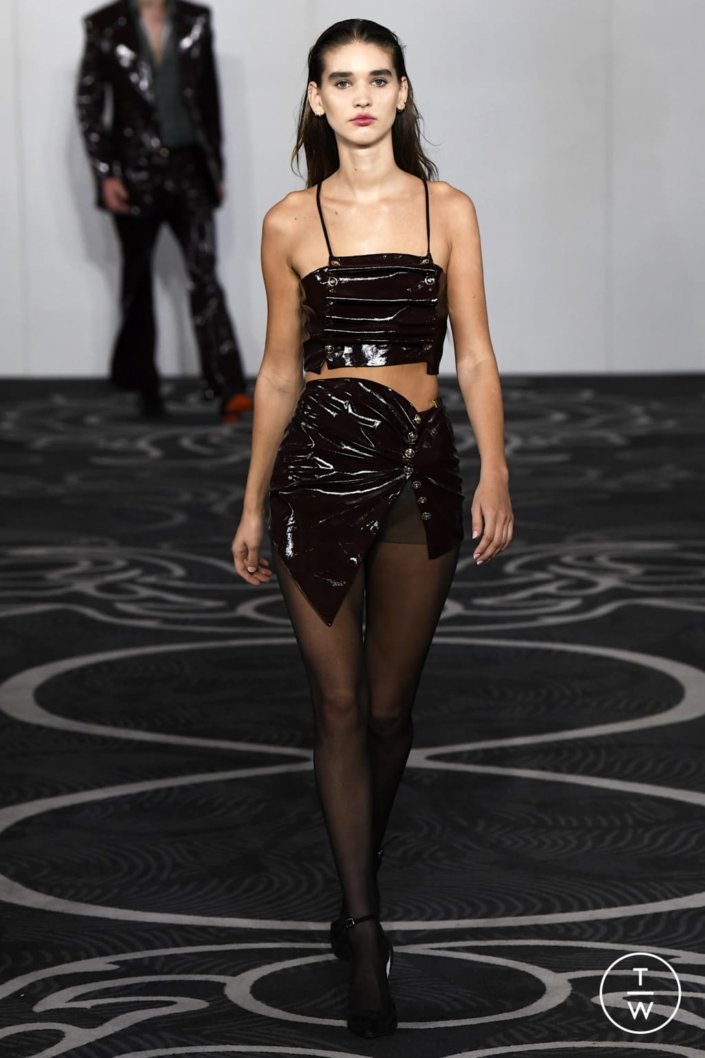 Fashion Week London Spring/Summer 2022 look 23 from the Helen Anthony collection womenswear