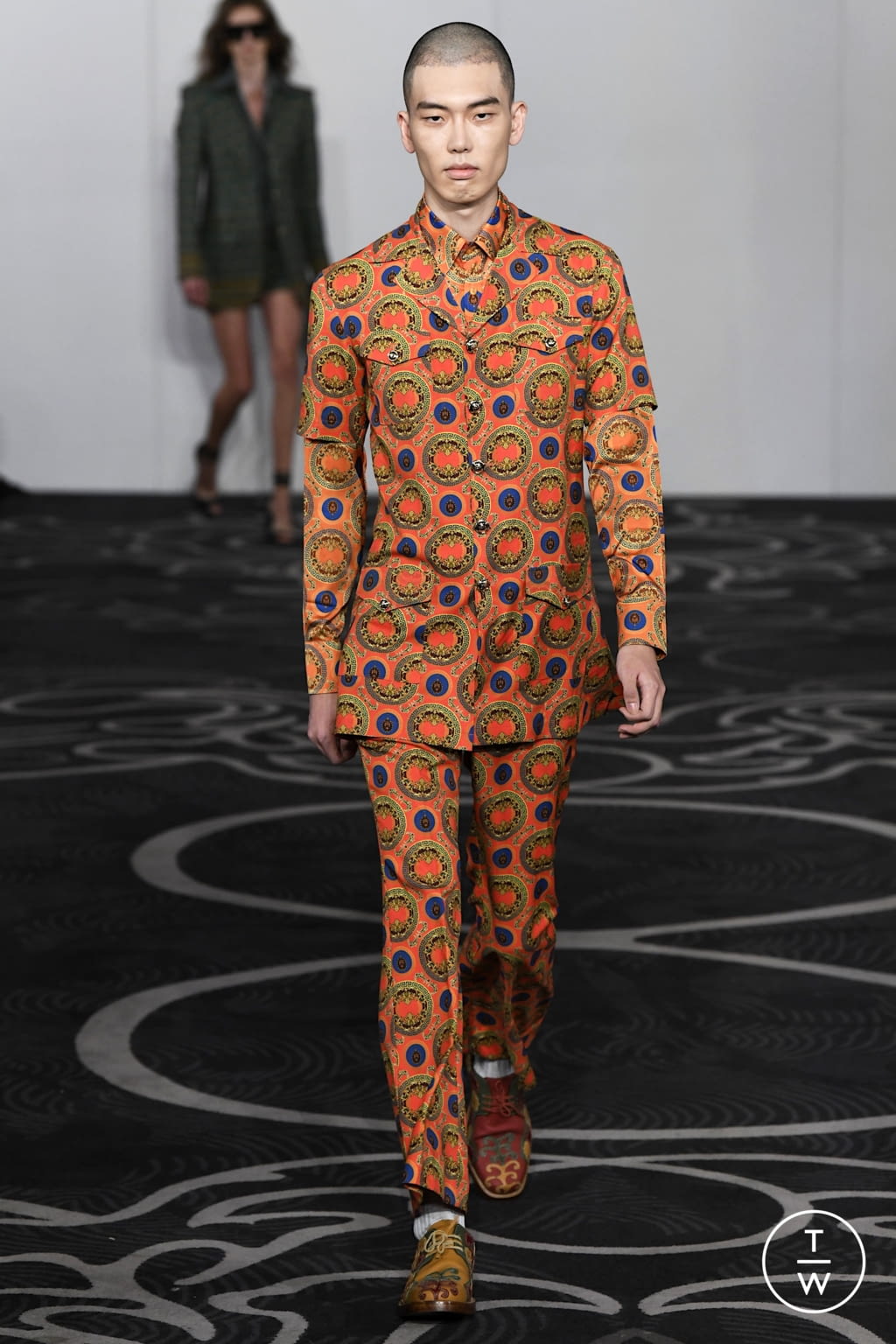 Fashion Week London Spring/Summer 2022 look 37 from the Helen Anthony collection womenswear