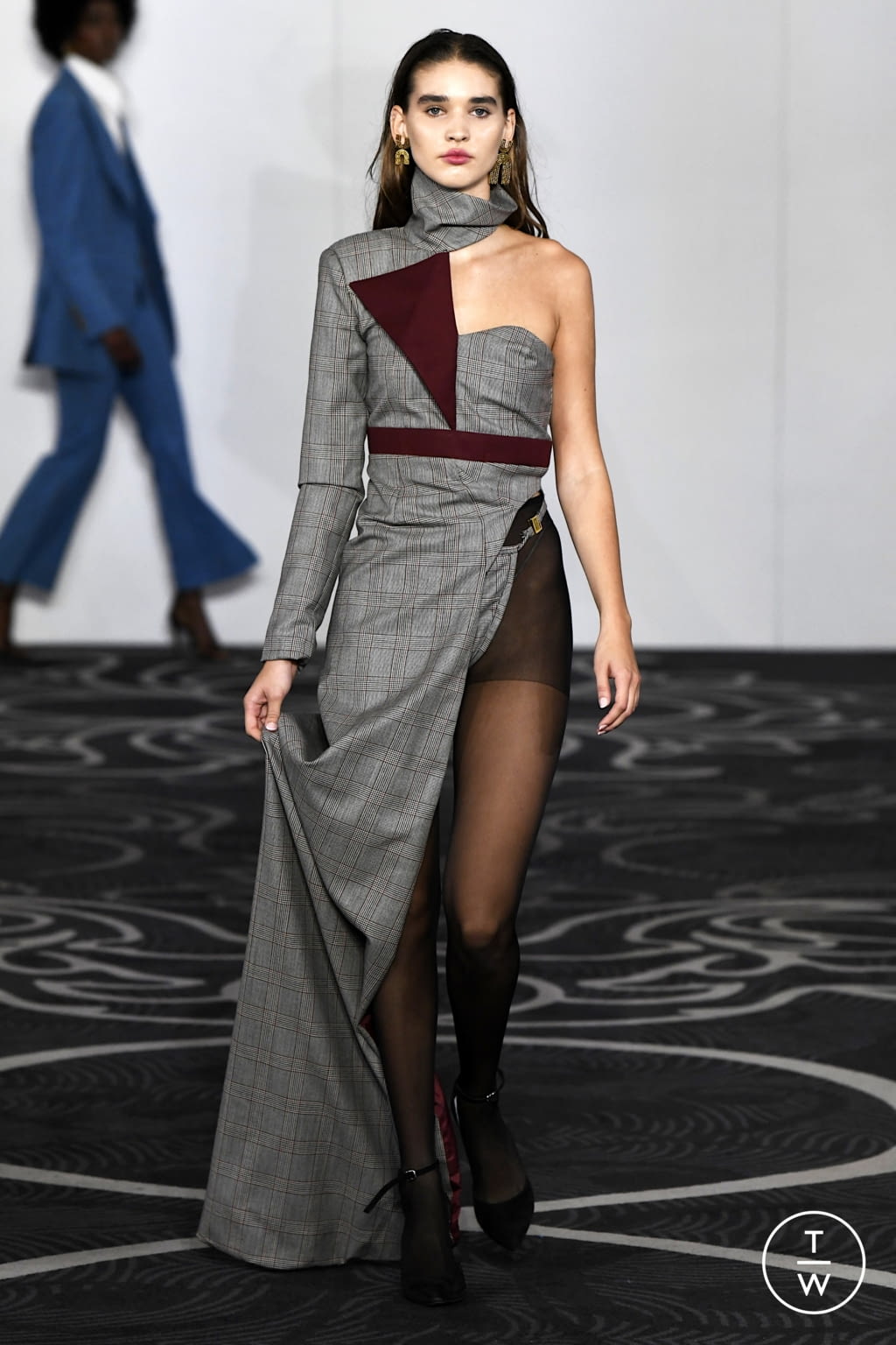 Fashion Week London Spring/Summer 2022 look 99 from the Helen Anthony collection womenswear