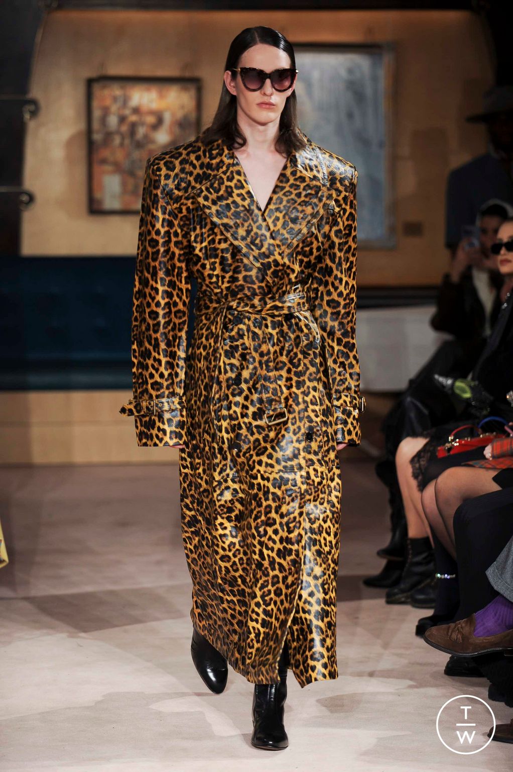 Fashion Week London Fall/Winter 2023 look 30 from the Helen Anthony collection womenswear