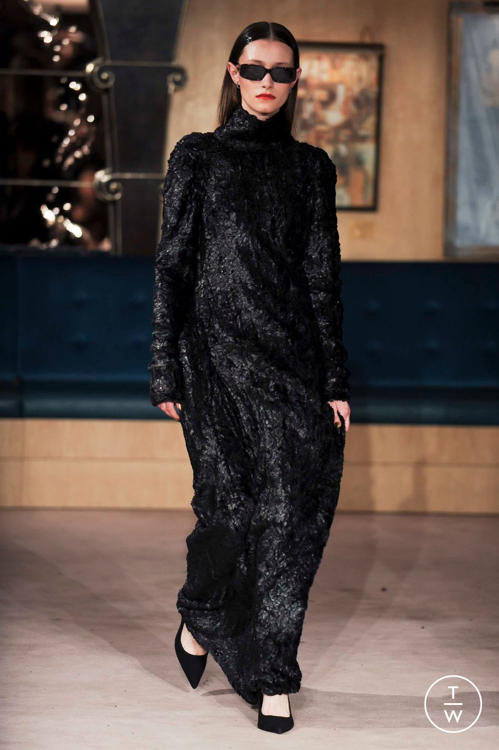 Fashion Week London Fall/Winter 2023 look 72 from the Helen Anthony collection 女装