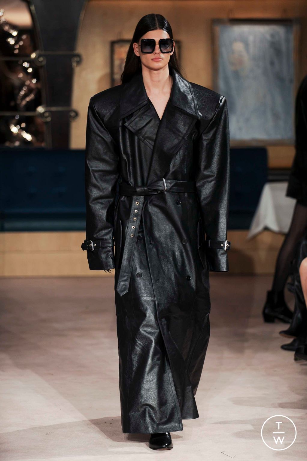 Fashion Week London Fall/Winter 2023 look 96 from the Helen Anthony collection womenswear