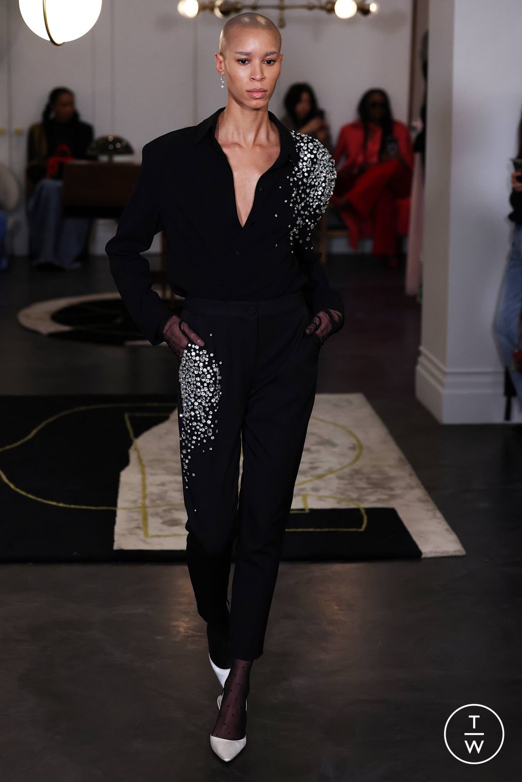 Fashion Week New York Fall/Winter 2023 look 4 de la collection Hellessy womenswear