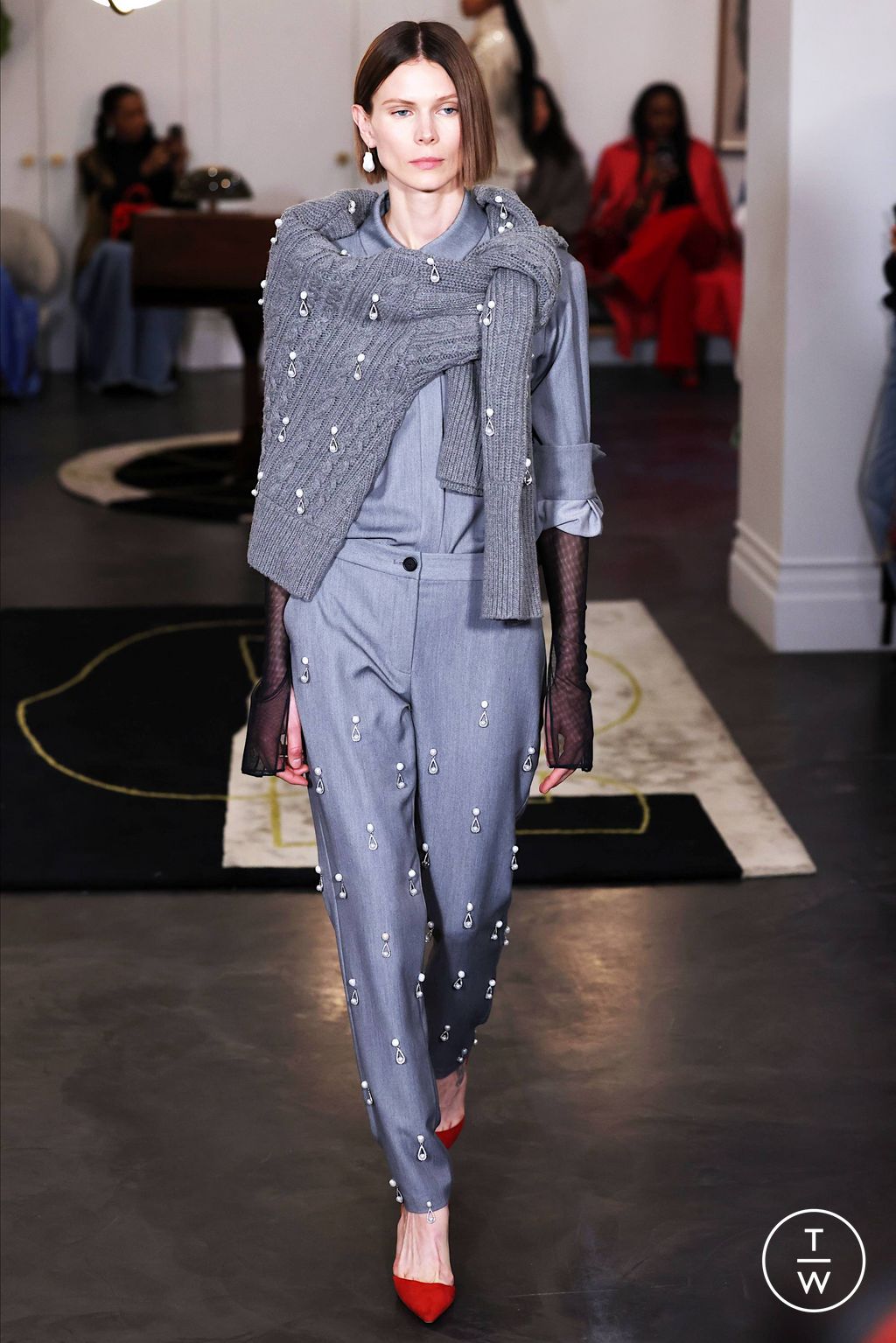 Fashion Week New York Fall/Winter 2023 look 8 from the Hellessy collection 女装