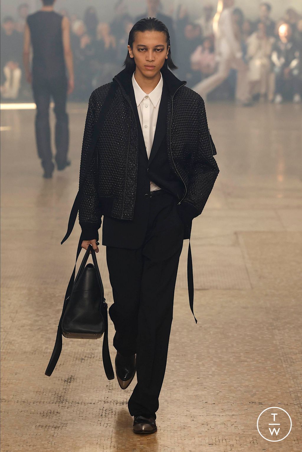Fashion Week New York Fall/Winter 2024 look 6 from the Helmut Lang collection womenswear
