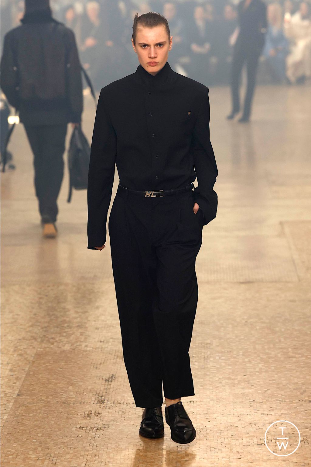 Fashion Week New York Fall/Winter 2024 look 10 from the Helmut Lang collection 女装