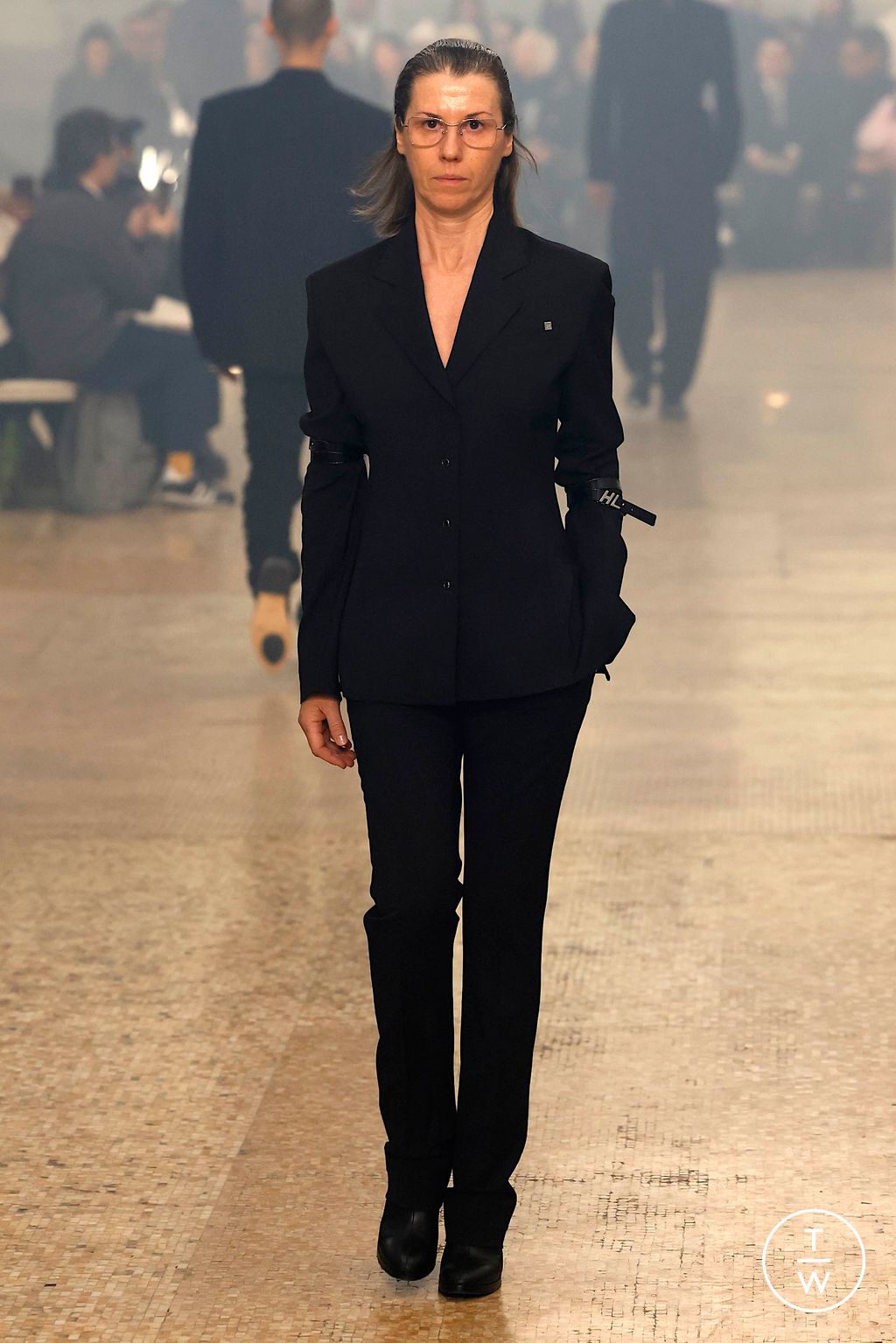 Fashion Week New York Fall/Winter 2024 look 11 de la collection Helmut Lang womenswear