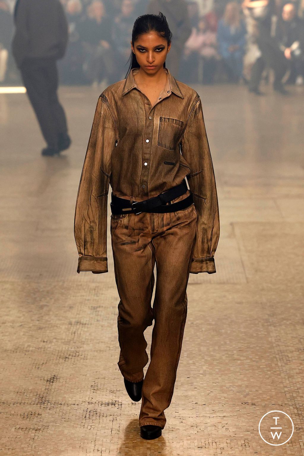 Fashion Week New York Fall/Winter 2024 look 22 from the Helmut Lang collection womenswear