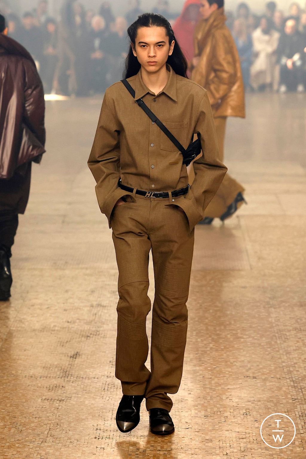 Fashion Week New York Fall/Winter 2024 look 23 from the Helmut Lang collection womenswear