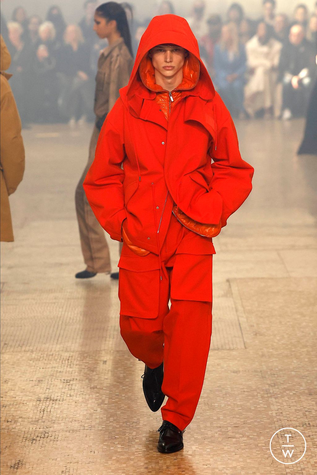 Fashion Week New York Fall/Winter 2024 look 24 from the Helmut Lang collection 女装