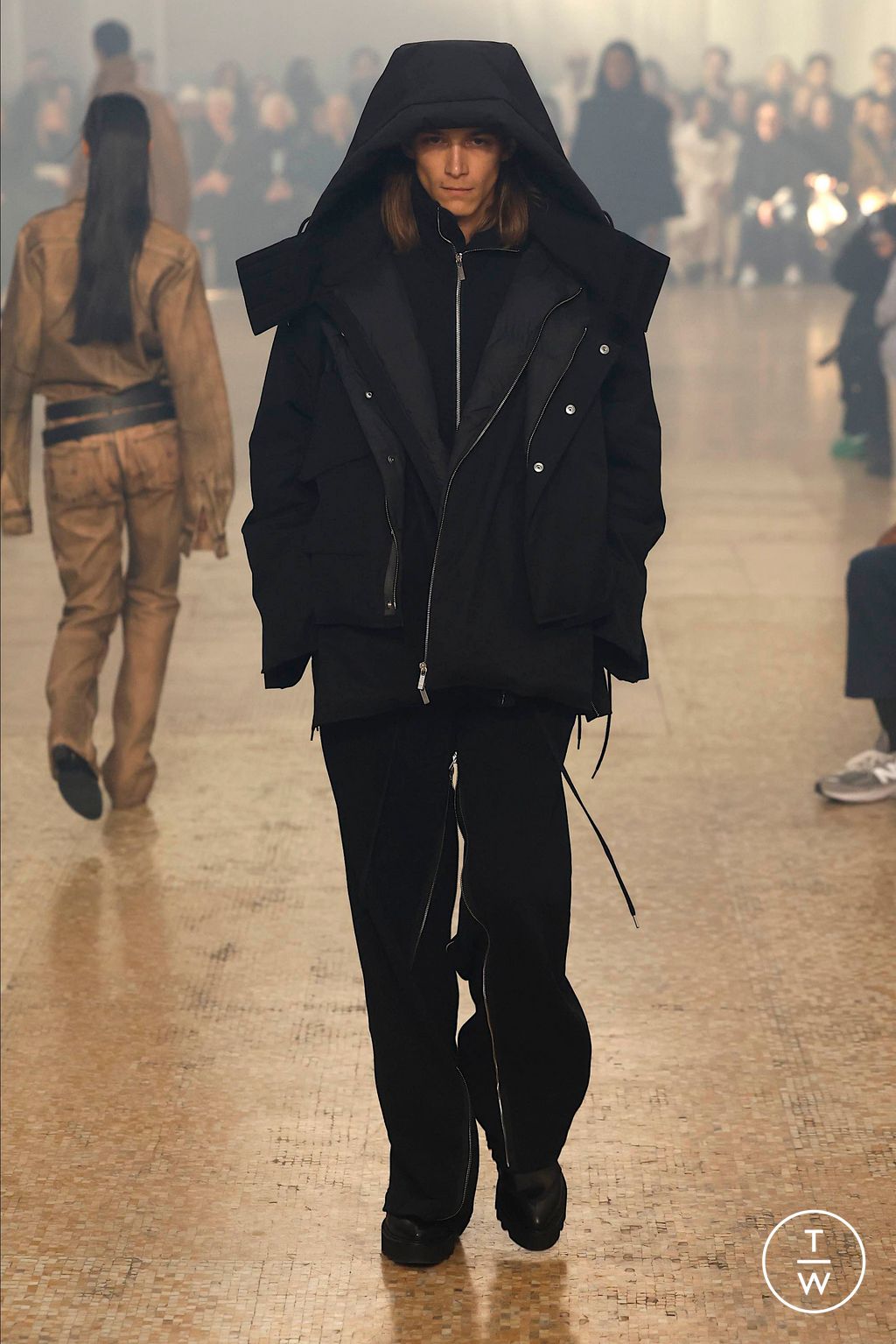 Fashion Week New York Fall/Winter 2024 look 26 from the Helmut Lang collection womenswear