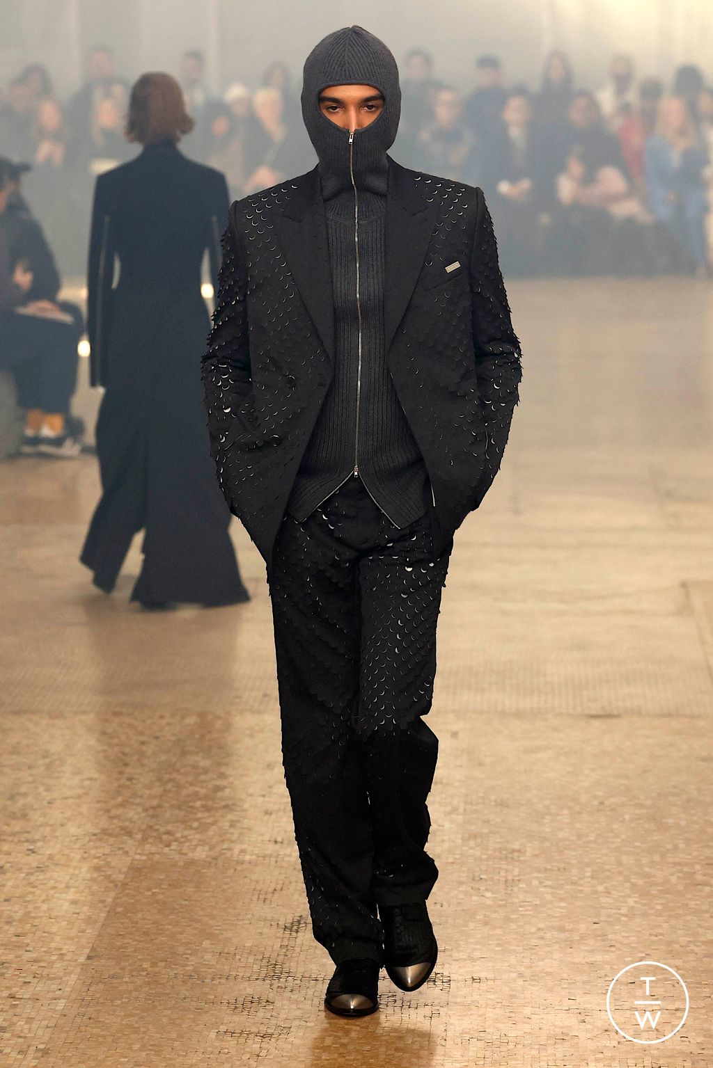 Fashion Week New York Fall/Winter 2024 look 49 from the Helmut Lang collection womenswear