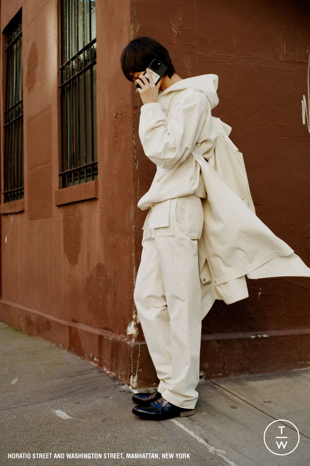 Fashion Week New York Pre-Fall 2024 look 5 from the Helmut Lang collection 女装