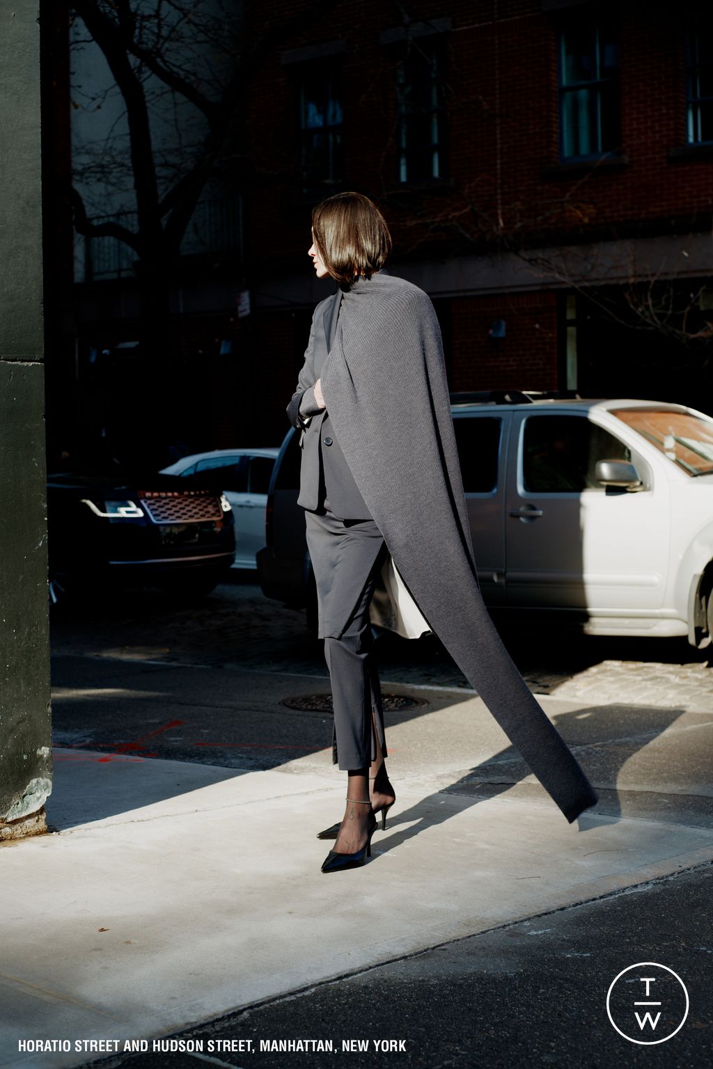 Fashion Week New York Pre-Fall 2024 look 11 from the Helmut Lang collection womenswear