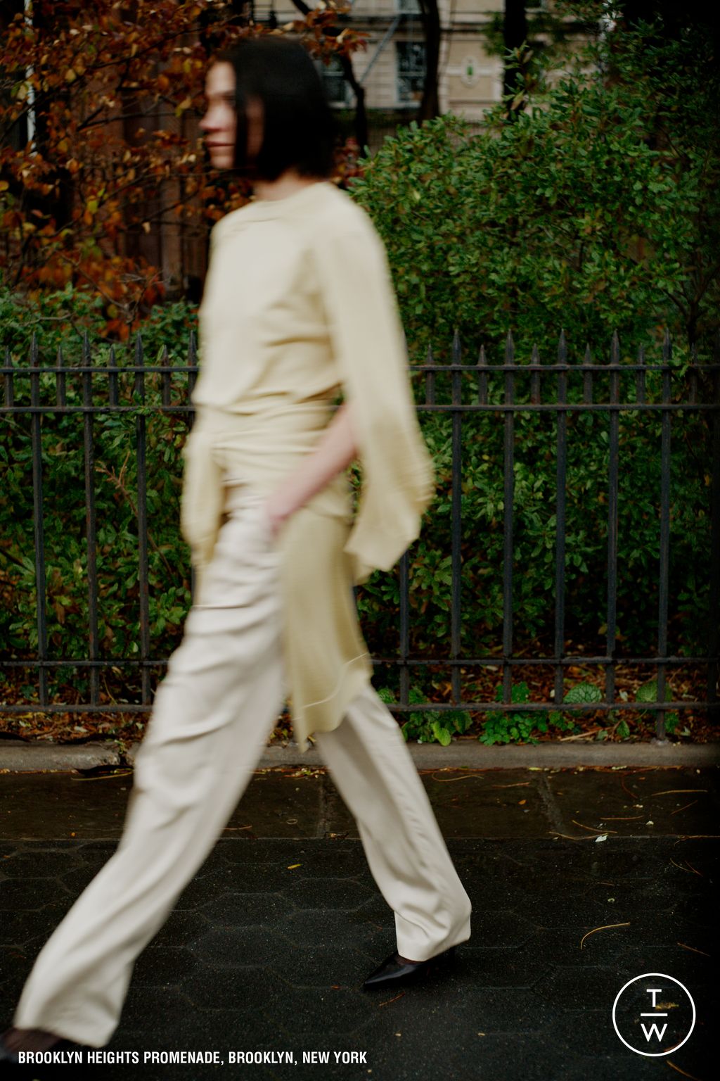 Fashion Week New York Pre-Fall 2024 look 13 from the Helmut Lang collection womenswear