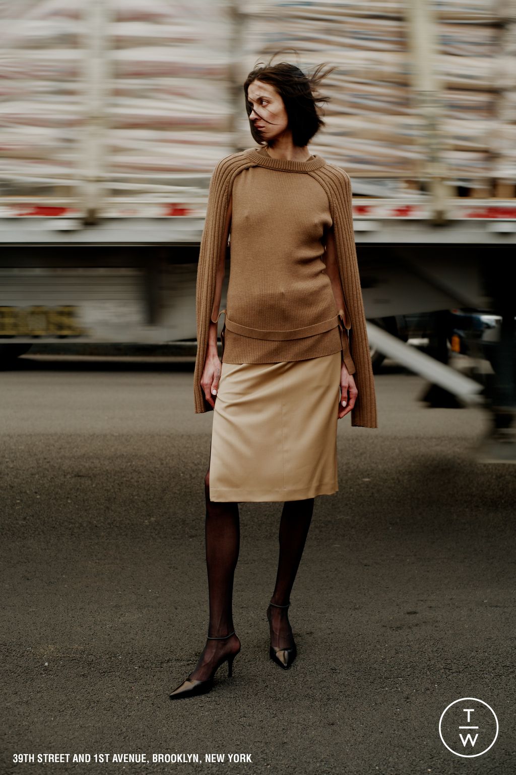 Fashion Week New York Pre-Fall 2024 look 16 de la collection Helmut Lang womenswear