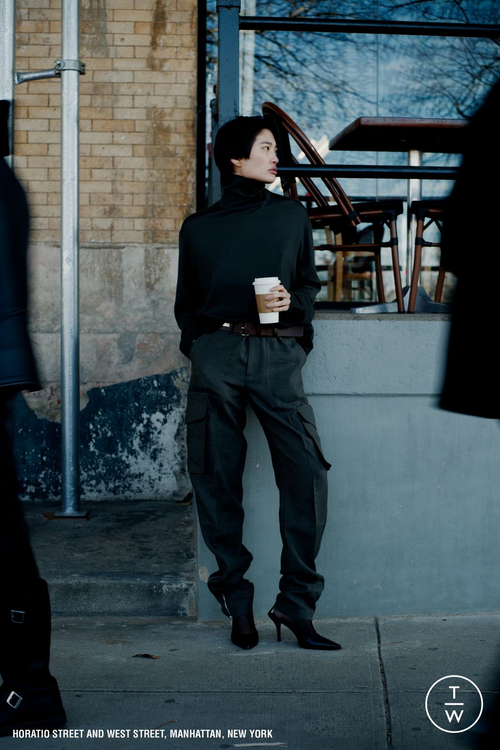Fashion Week New York Pre-Fall 2024 look 21 from the Helmut Lang collection 女装