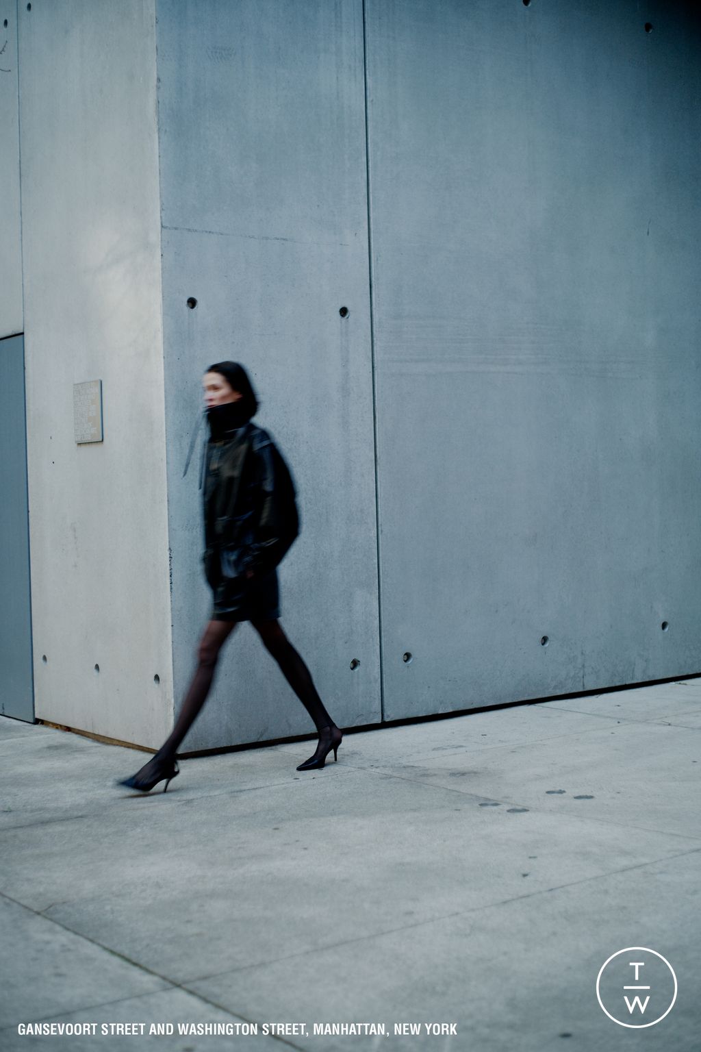Fashion Week New York Pre-Fall 2024 look 45 from the Helmut Lang collection womenswear