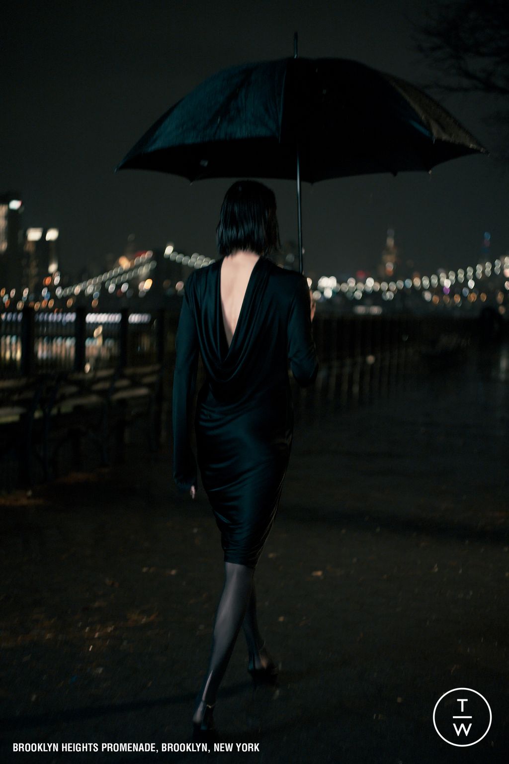 Fashion Week New York Pre-Fall 2024 look 53 from the Helmut Lang collection womenswear