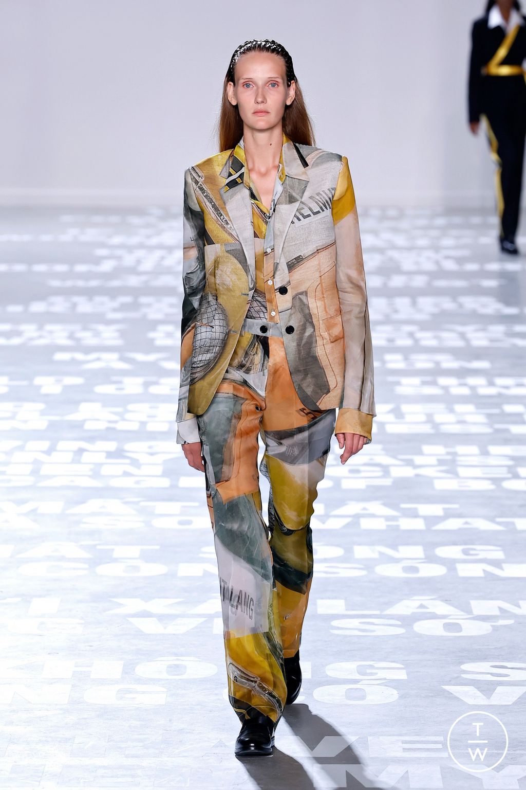 Fashion Week New York Spring/Summer 2024 look 24 from the Helmut Lang collection womenswear