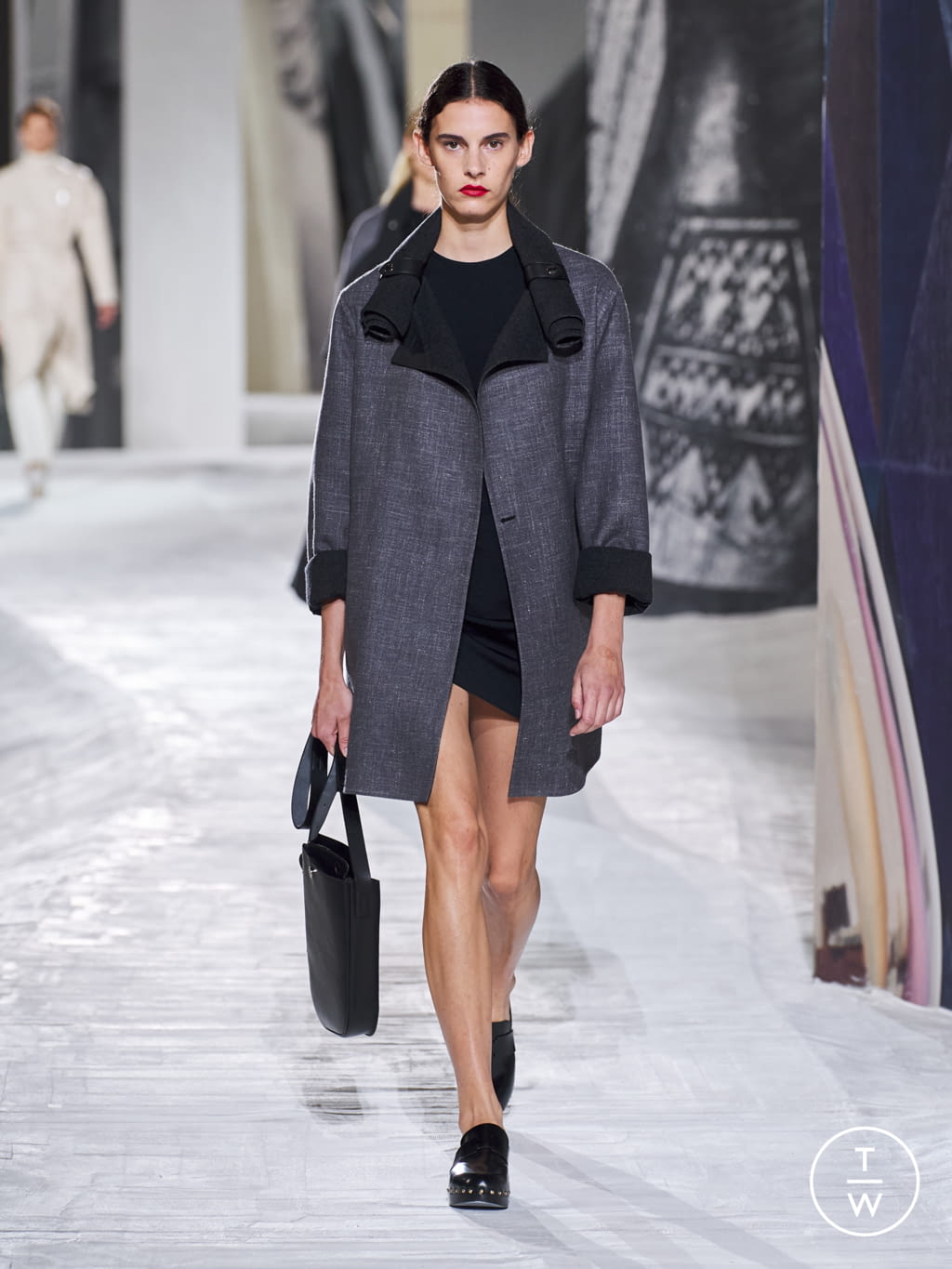 Fashion Week Paris Spring/Summer 2021 look 20 de la collection Hermès womenswear