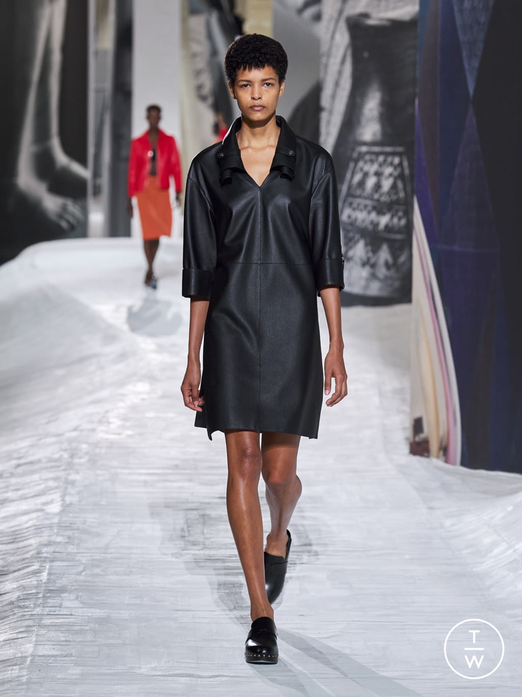 Fashion Week Paris Spring/Summer 2021 look 16 de la collection Hermès womenswear