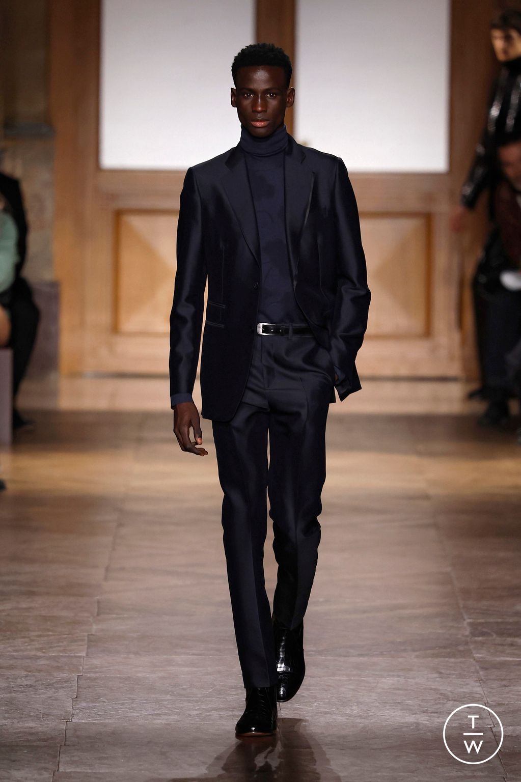 Fashion Week Paris Fall/Winter 2026 look 54 from the Hermès collection 男装