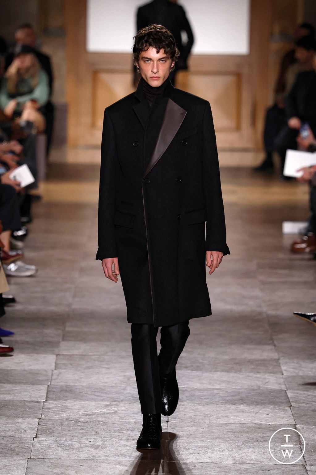 Fashion Week Paris Fall/Winter 2026 look 56 from the Hermès collection 男装