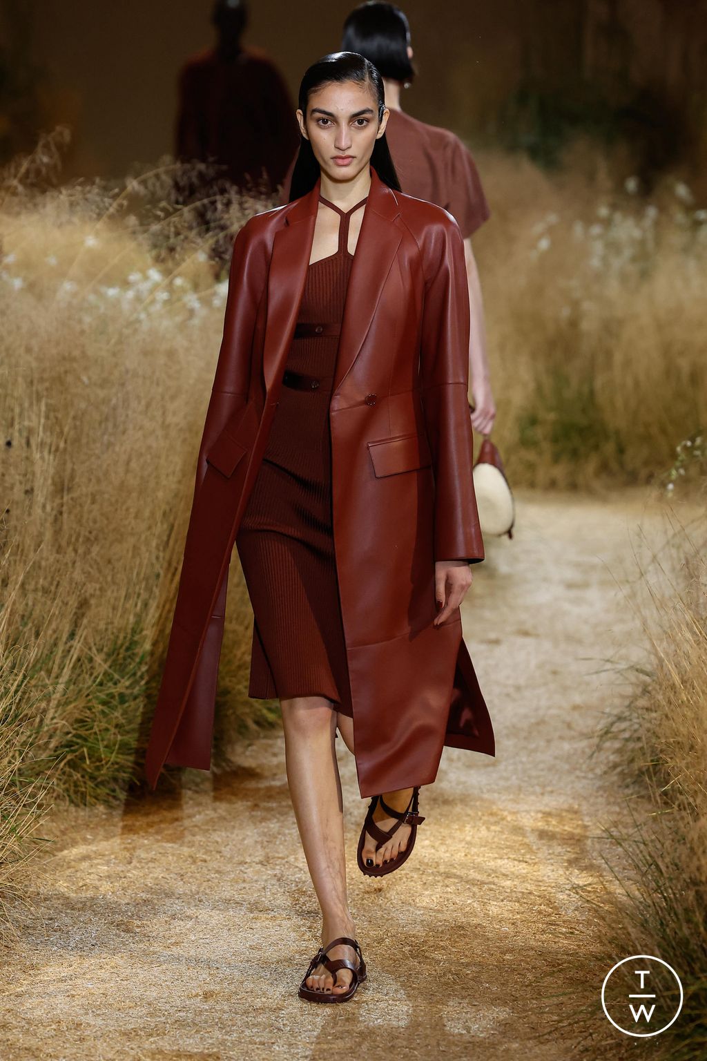 Fashion Week Paris Spring/Summer 2024 look 15 de la collection Hermès womenswear