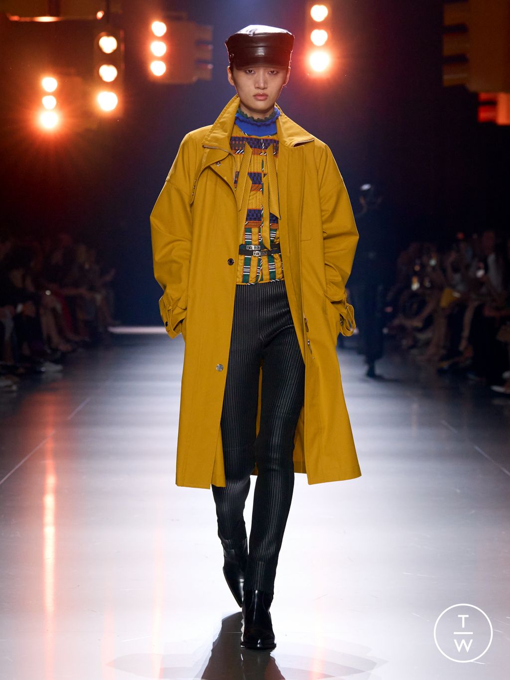 Fashion Week Paris Resort 2025 look 12 from the Hermès collection womenswear
