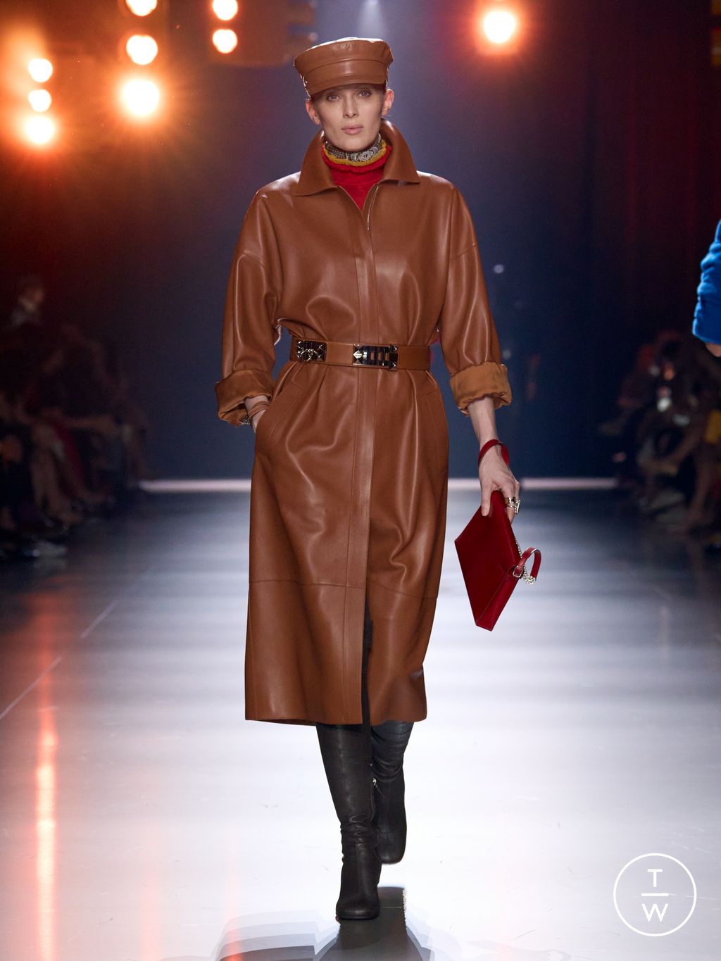 Fashion Week Paris Resort 2025 look 30 from the Hermès collection womenswear